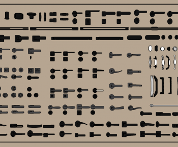 Modern Door Handle-ID:212783102
