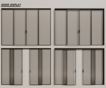 Modern Sliding Door-ID:424891007