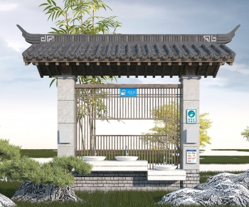 Chinese Style Building Component-ID:959329633