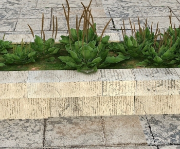 Modern Flowers And Grass-ID:411429487