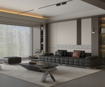 Modern A Living Room-ID:911927948