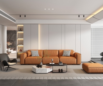 Modern A Living Room-ID:379908089