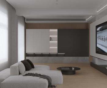 Modern A Living Room-ID:892623902