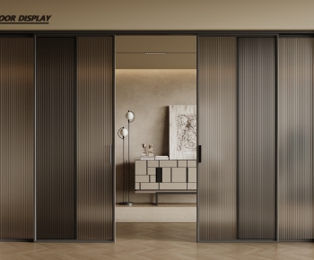 Modern Sliding Door-ID:696686989