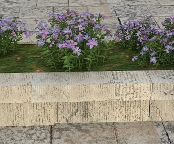 Modern Flowers And Grass-ID:797130118