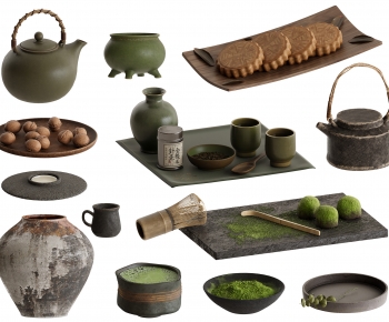 新中式茶具摆件组合-ID:845397005