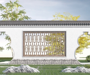 Chinese Style Landscape Wall-ID:598360068