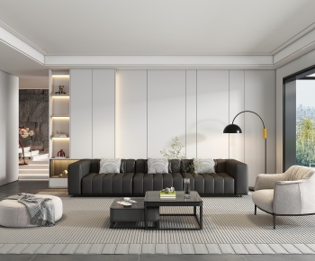 Modern A Living Room-ID:832350385