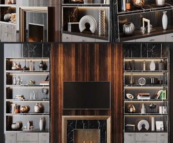 Modern TV Wall-ID:604794037