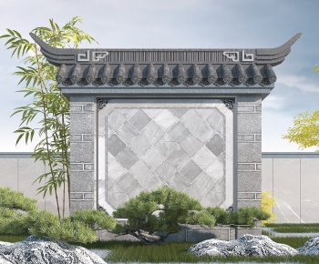 Chinese Style Landscape Wall-ID:997834922