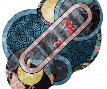 New Chinese Style The Carpet-ID:695539952