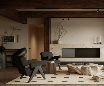 Modern A Living Room-ID:911149986