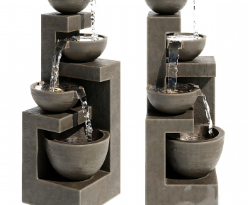 Modern Rockery Waterscape-ID:730561978