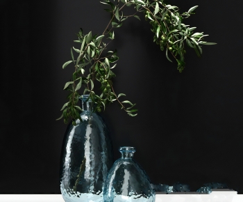 Modern Aquatic Green Plant-ID:394697901