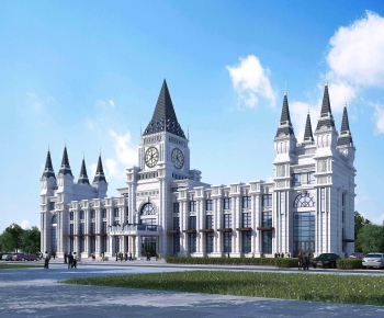 European Style Public Building-ID:609764107