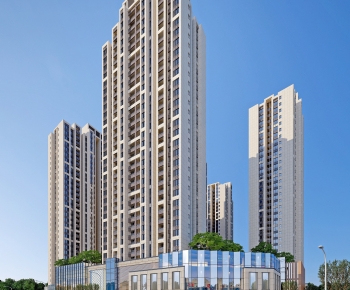 Modern Residential Building-ID:772134071