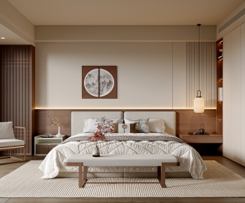 New Chinese Style Bedroom-ID:921746027