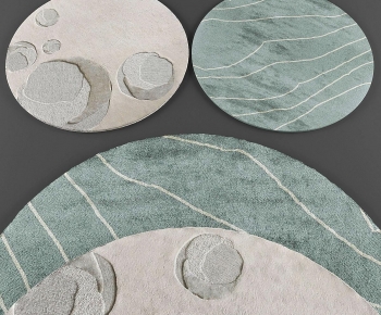 Modern Circular Carpet-ID:164273023