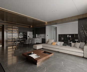 Modern A Living Room-ID:561780925