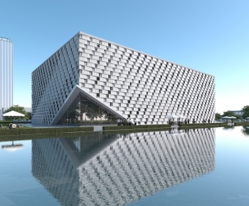 Modern Architecture Of Artistic Style-ID:509378911