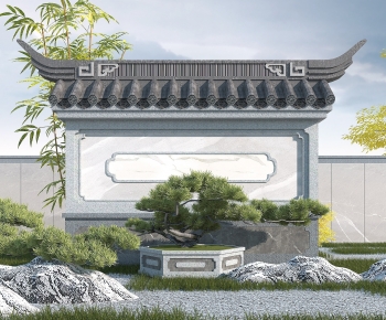 Chinese Style Landscape Wall-ID:943131925