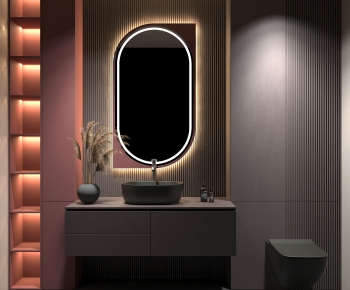 Modern Bathroom Cabinet-ID:766659027