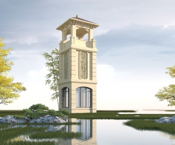 Simple European Style Tower-ID:399488933