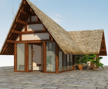 New Chinese Style Building Appearance-ID:108650927