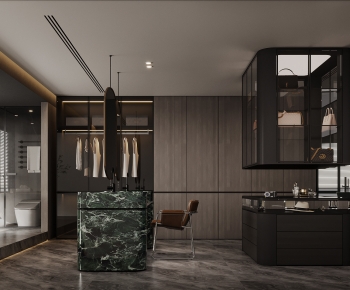 Modern Clothes Storage Area-ID:880732061
