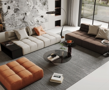 Modern Sofa Combination-ID:437321907