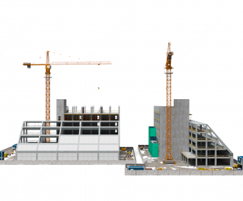 现代建筑施工现场-ID:951199534