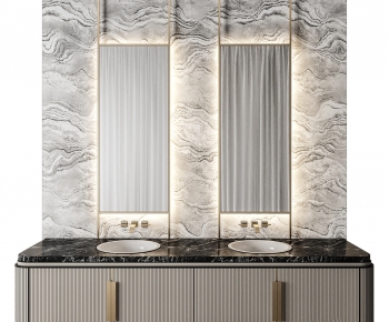 Modern Bathroom Cabinet-ID:285669092