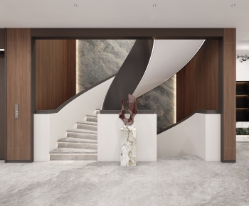 Modern Stairwell-ID:885389097