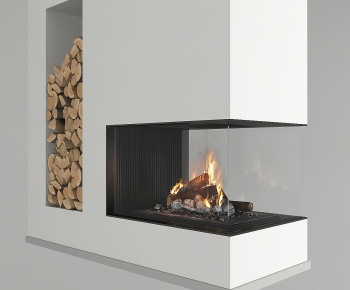 Modern Fireplace-ID:366323957