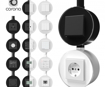 Modern Switch Socket Panel-ID:481030972