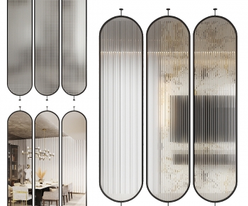 Modern Glass Screen Partition-ID:299114941