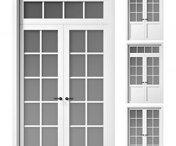 Simple European Style Double Door-ID:325553892