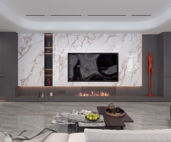 Modern A Living Room-ID:796694999