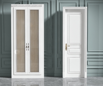 Simple European Style Single Door-ID:250371936