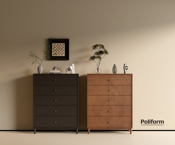 Poliform现代实木斗柜组合-ID:372519972