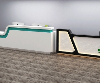Modern Reception Desk-ID:337157018