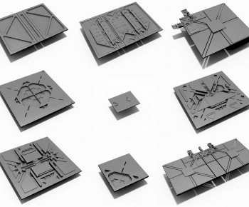 Modern Wall Panel-ID:372948888