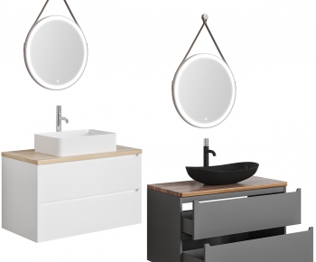 Modern Bathroom Cabinet-ID:344017039