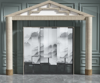 New Chinese Style Partition-ID:361378919