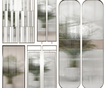 Modern Glass Screen Partition-ID:306983957