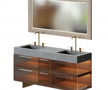 Modern Bathroom Cabinet-ID:302032958