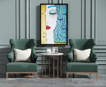 Modern Single Sofa-ID:698793894