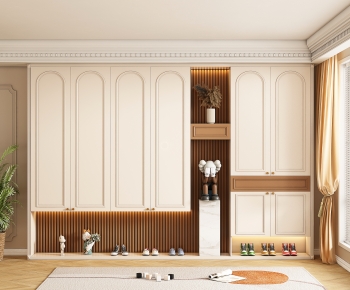 French Style Shoe Cabinet-ID:853355884