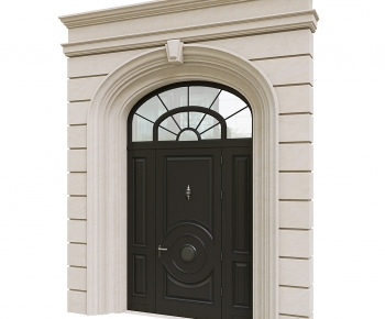 Simple European Style Entrance Door-ID:440700139