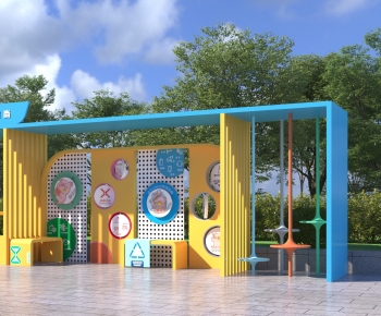 Modern Public Building-ID:714026934